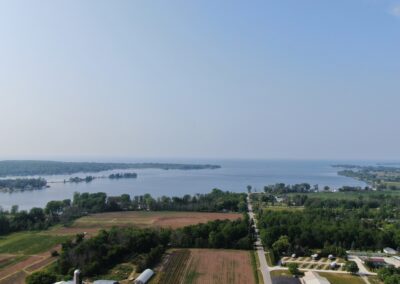 Little Sturgeon Bay, Wisconsin, Above Wisconsin drone pilot